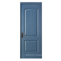 GO-B9 good price blue painted wood grain moulded hdf latest design wooden door skin